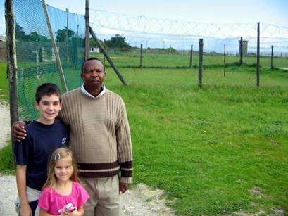 Conor's 'Freedom Swim' from Robben Island